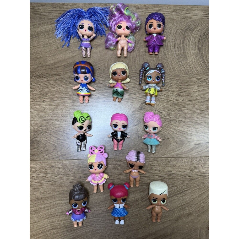 LOL Surprise Fashion Dolls 3.5” Mixed Lot 14 Dolls